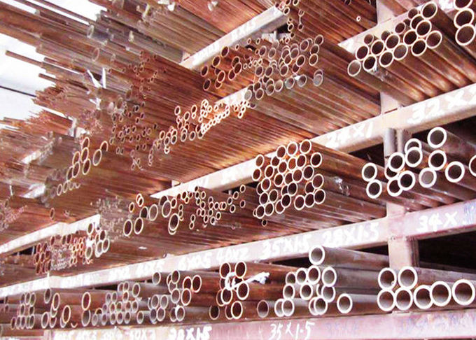 6mm 8mm 15mm 70/30 Copper Pipe Tube For Cooling Water Service Condition