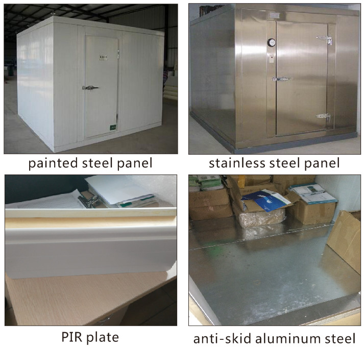 Rapid Cooling Cold Storage Room For Frozen Food With Customized Size