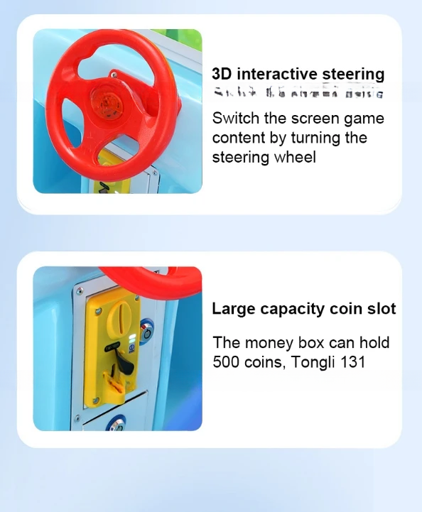 Dreamland Coin Operated Kids Arcade Machine Kiddie Rides Game Machine MP5 Engineering Team Kiddie Rides