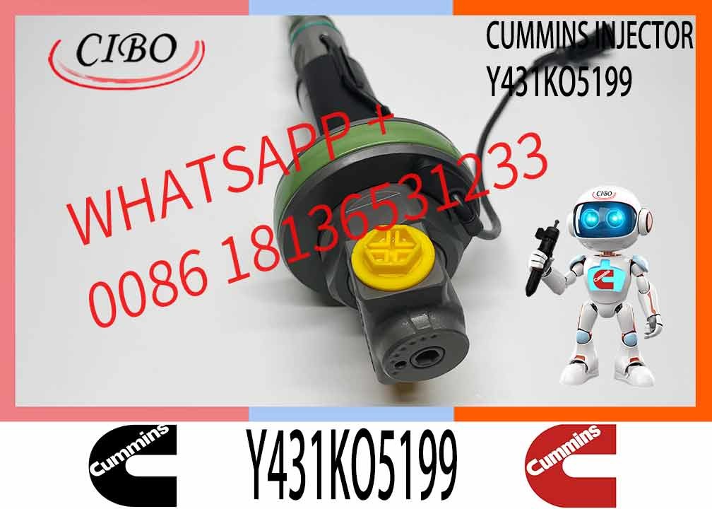 Hot Sale Diesel Fuel Injector 4955526 Y431K05199 For QSK50 QSK38 QSK19 Engine