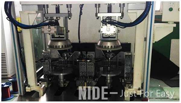 external armature rotor coil winding machine