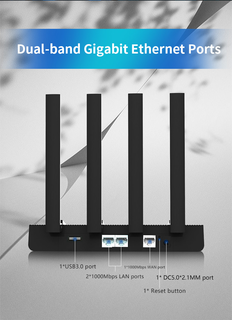  Unlocked ZBT 5dBi Antennas WIFI6 Router 1800Mbps 4G Lte Router Manufactures