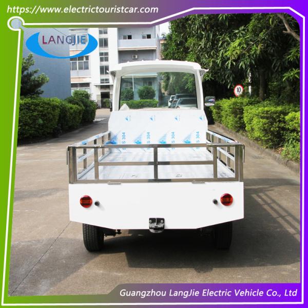 AC Motor Village Electric Baggage Cart 2 Seats Electric Delivery Vehicle For