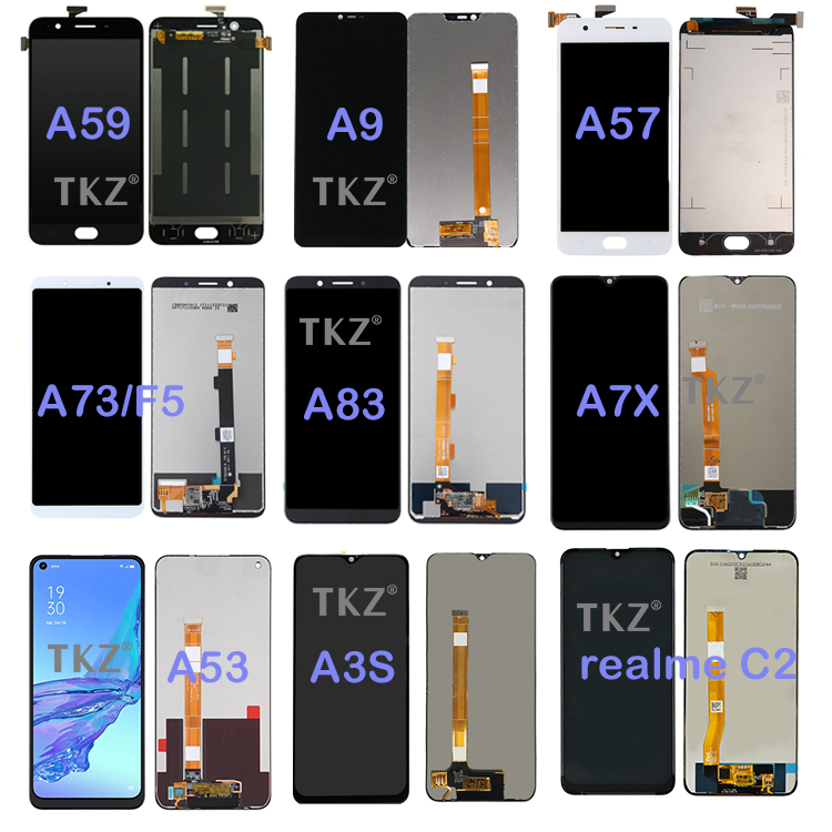 OEM Cell Phone OLED Screen 5.5 Inch For Oppo A93 A83 A73 A71 A57 A37 A9 A7 A12