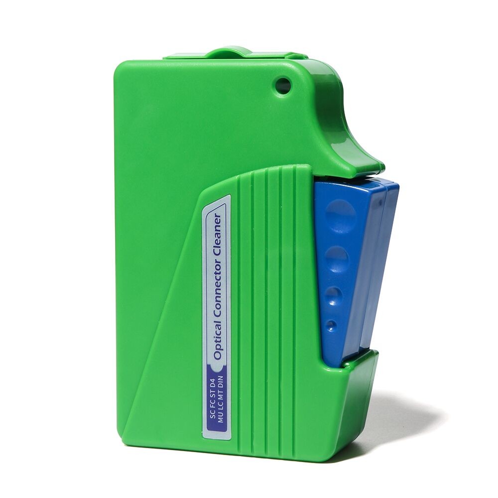 SC FC ST LC MU Fiber Optic Cassette Cleaner FTTH Tool Cleaner Cleaning Box 500 Times
