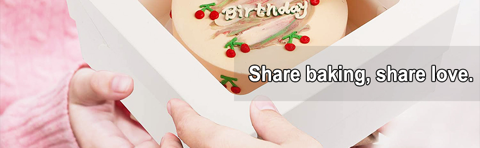 ISO9001 Certified Custom Cake Boxes for Wedding and Birthday 10x10x5 20x20x8