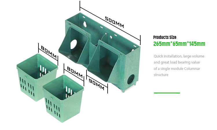 HDPE PP Artificial Hydroponic Hanging Flower Pot for Greening Planting Modern Plastic