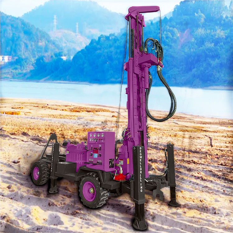 200m Deep Well Drilling Machine Full Hydraulic Water Well Drilling Rig