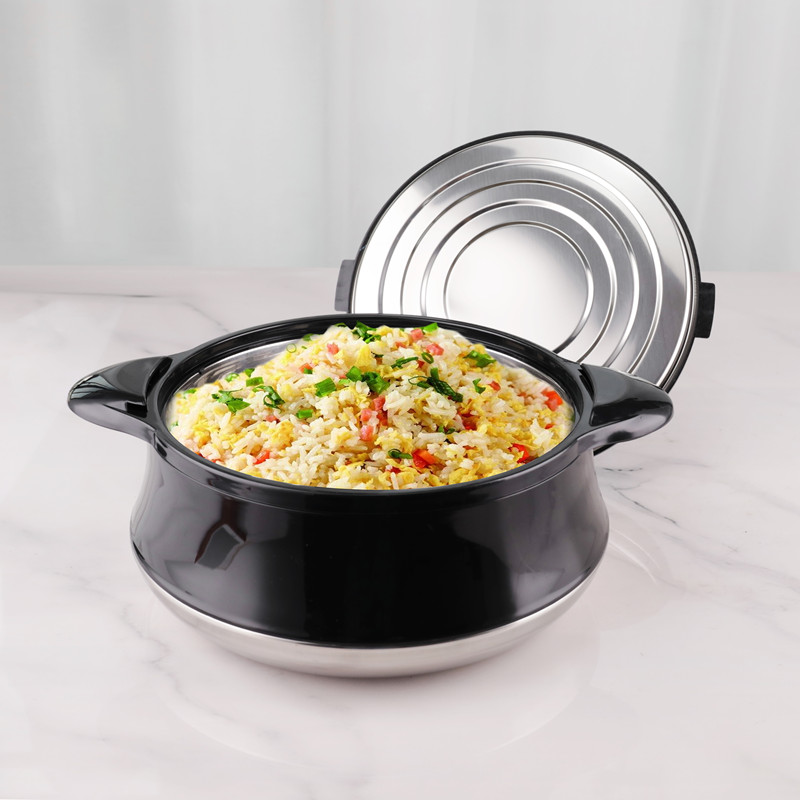 Insulated Lunch Box Stainless Steel 4pcs Double Wall Cookware Pot Set