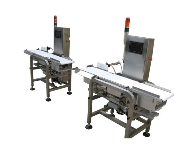 CheckWeigher Machine line NCW-YH05 60m/min AC220/50HZ 25kg IP65 waterproof 0.3kg Level + 0.5%F.S