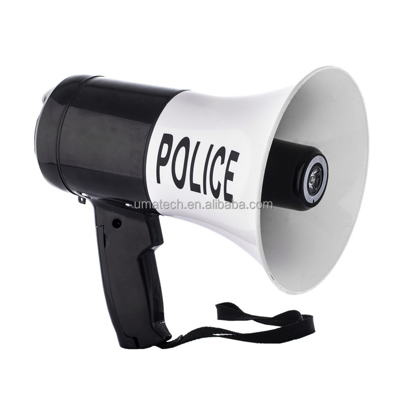 25W Cheer Megaphone with USB Battery and LED Light Support Format WMA Private Mold Yes