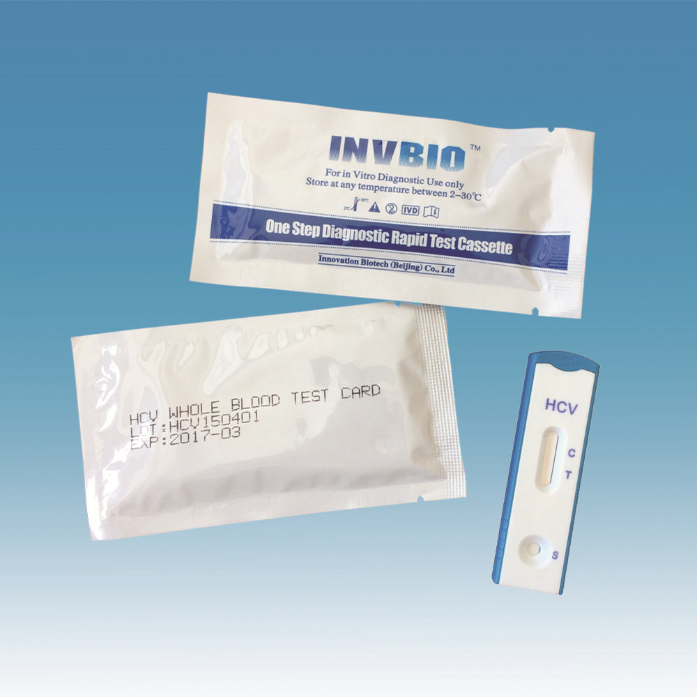 One Step Ce Approval Hcv Test Kit Self Use Fast Result With Saliva