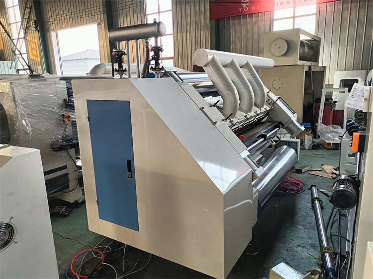 Automatic Single Facer Machine with 2 Ply Paper Forming and Hydraulic Mill Roll Stand