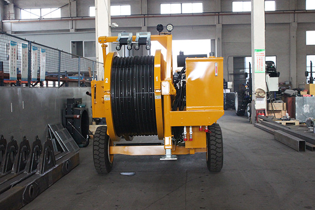 TY2x35 2x35kN Hydraulic Cable Tensioner Transmission Line Stringing Equipment