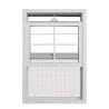 Buy cheap 3.22 inch Soundproof UPVC Single Hung Window For Mobile House from wholesalers