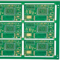 Green Oil Half Hole Plate Double Sided PCB Board Customizable Think IPC-A-610E