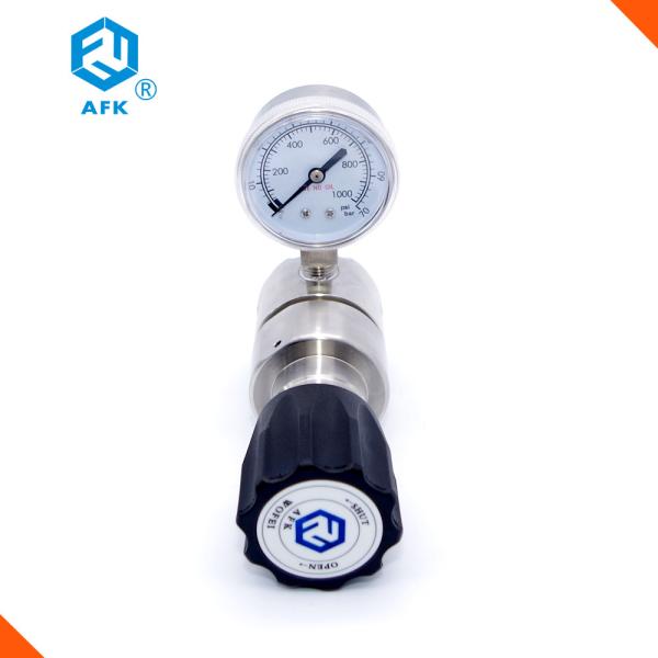 Stainless steel High pressure argon gas back pressure regulator
