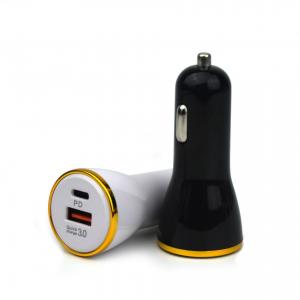 China PD charger QC3.0 fast charge PD car charger fast charge QC3.0 car mobile phone charger 36W fast charge on sale