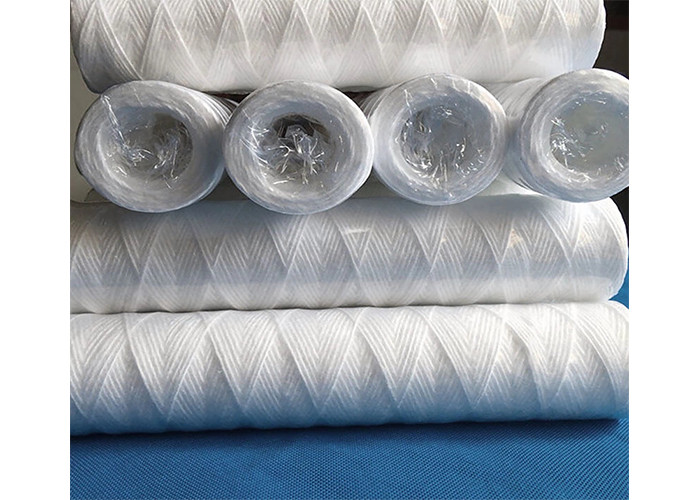 Fiberglass Cotton PP String Wound Filter Cartridge 10 Micron 5 - 40 Inch