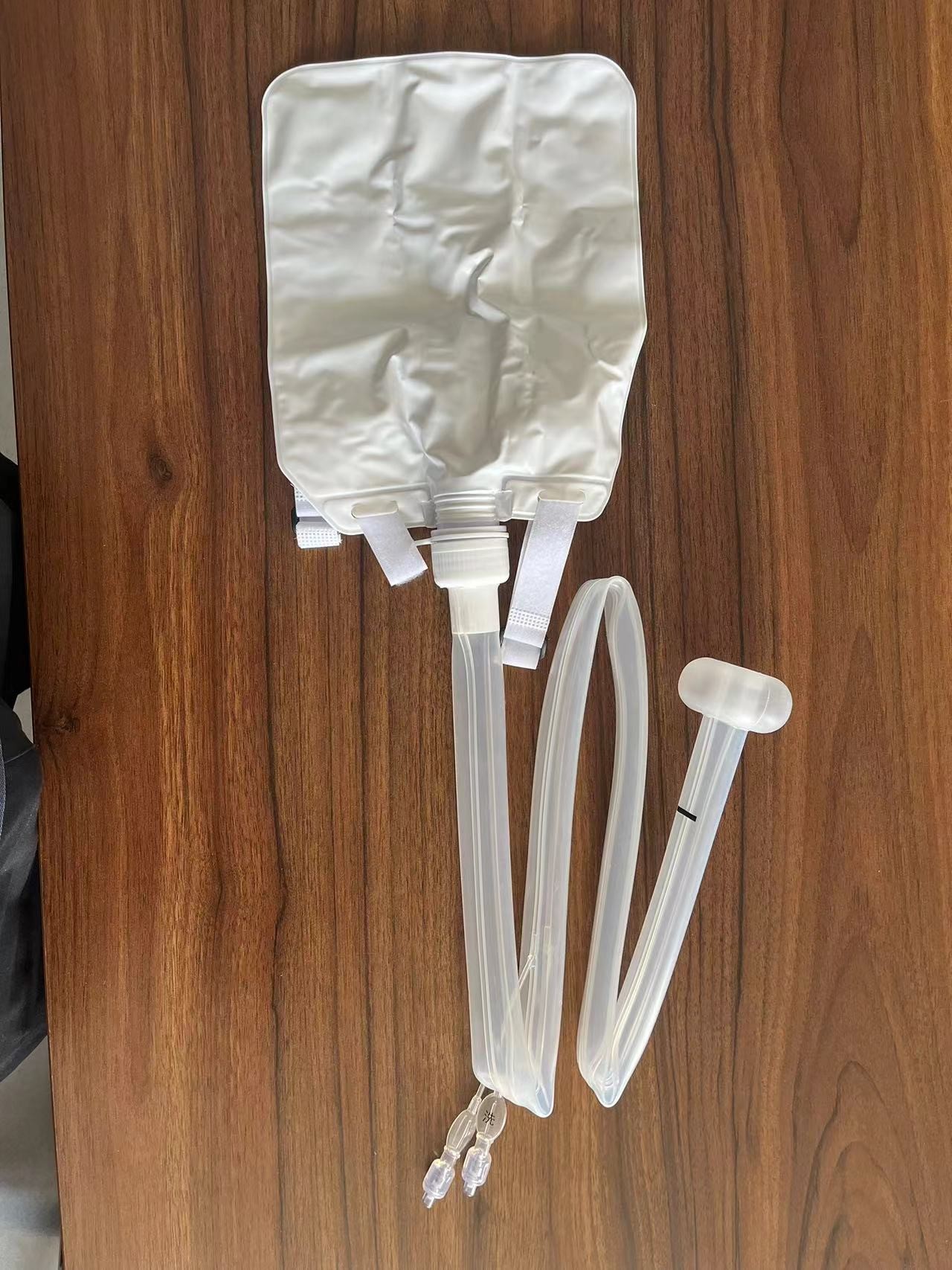 White Medical Fecal Collection Bag Kit System for Hospitals