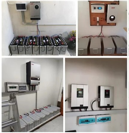 Complete Set Hybrid Solar Energy System Portable Energy Off Grid Kit 5KW