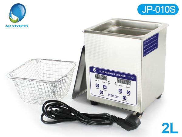 Skymen SUS304 2L 40KHz table top ultrasonic cleaners jewellry small parts with