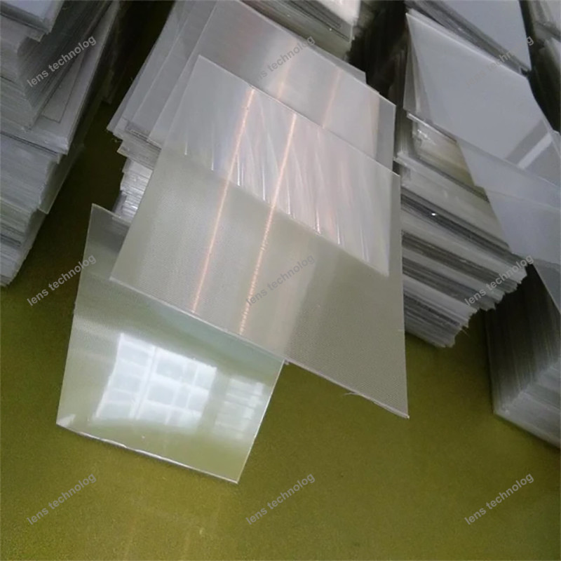 PET Scratch Resistant Lenticular Plastic Sheet With 50 60 100 200 LPI Resolution