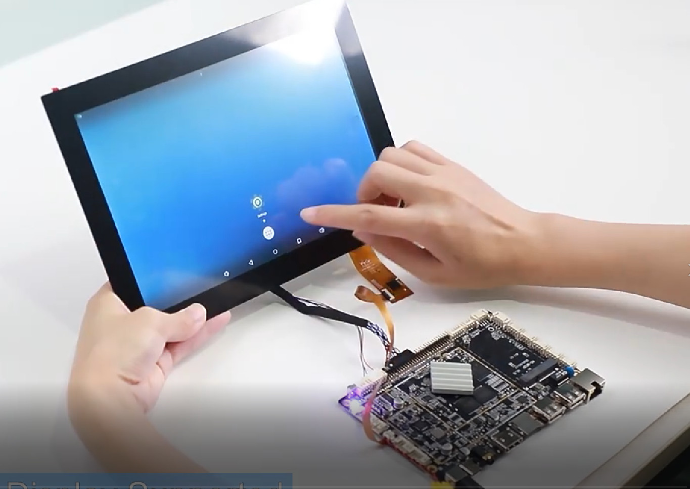 Android 7.1 Interactive Touch Screen Digital Signage With CMS Software