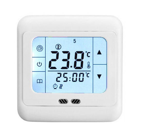 LCD Touch Screen Thermostat for Boiler Heating System