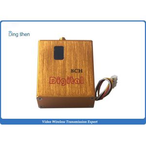 Zero Latency 1km Wireless Analog Transmitter And Receiver CCTV Surveillance