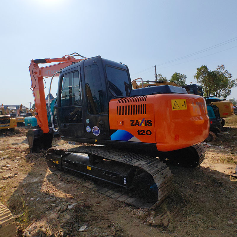 ZX120-7 Old Hitachi Mini Excavator 66KW Rated Power 0.52m3 Bucket