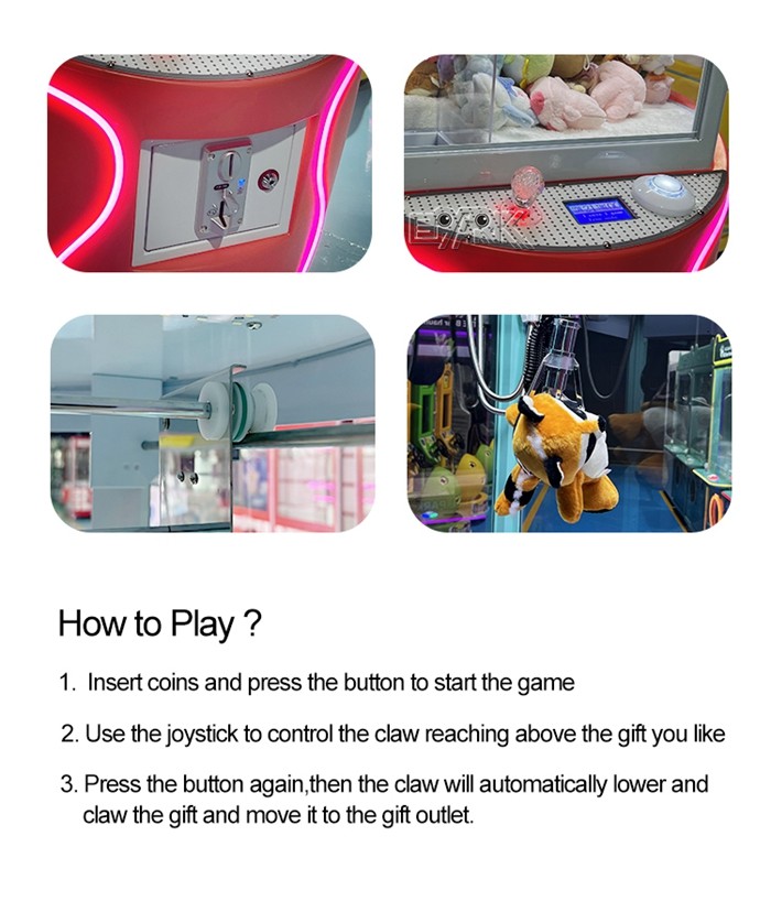 Coin Operated Gift Game Machine - Medium Size with Reasonable Price