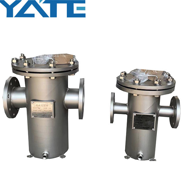 Inline Basket Filter Strainer Stainless Steel SS304 SS316 2205