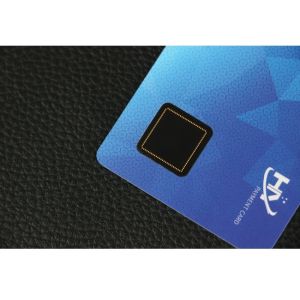 Contact 7816 Chip Fingerprint Smart Cards IDEX Two Way Authentication