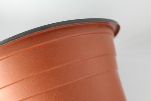 high-quality hydroponic fresh flower pot pp double color plastic flower pot with competitive price.