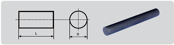 High Wear Resistance Cemented Carbide Rods Chamfered With Ground Polished Surface