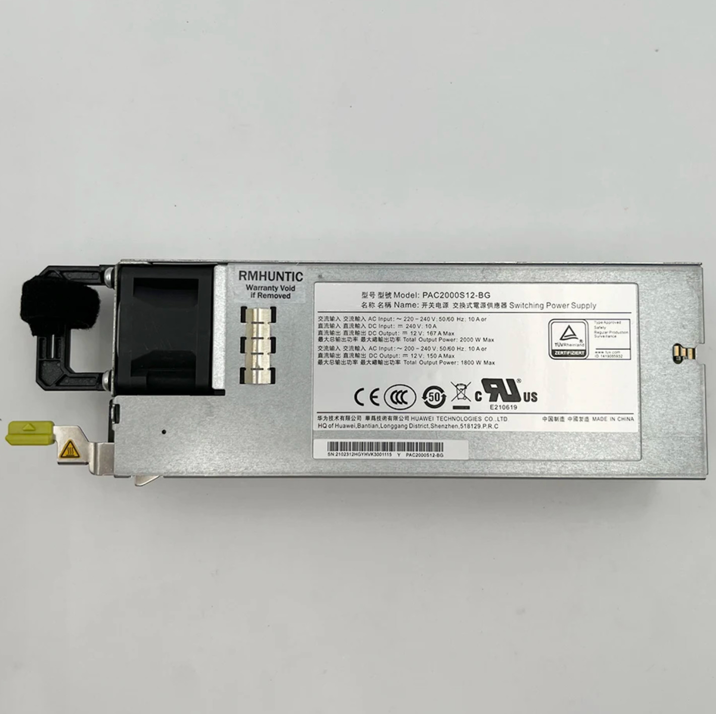 2000W HUAWEI PAC2000S12-BG Switching Power Supply AC Power Module
