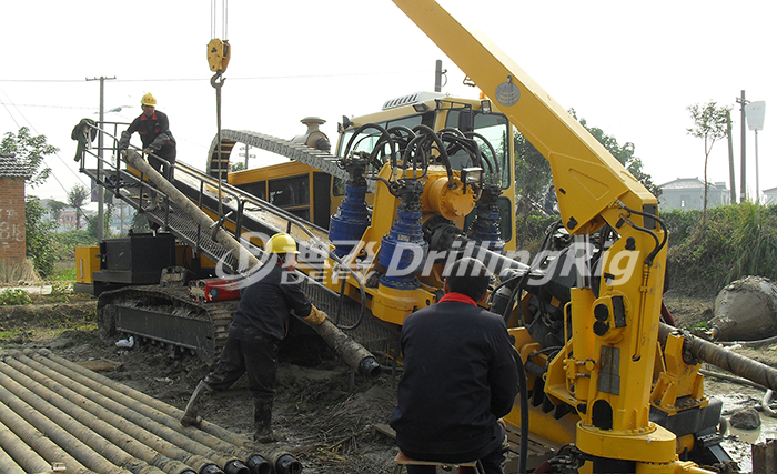 120T Horizontal Directional Drilling rig HDD machine Rig DFHD-120