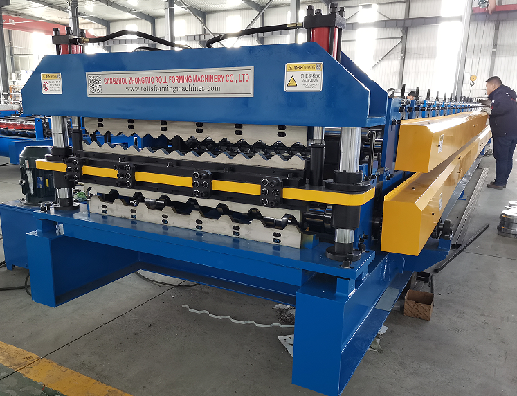 Double layer machine