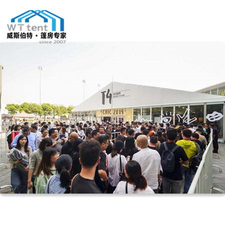3000sqm Beautiful Outdoor Exhibition Tents , UV Resistant Car Show Canopy