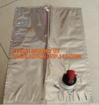 3 liters 10 liters gallon bib bag in box wine dispenser,3L empty bag in box for