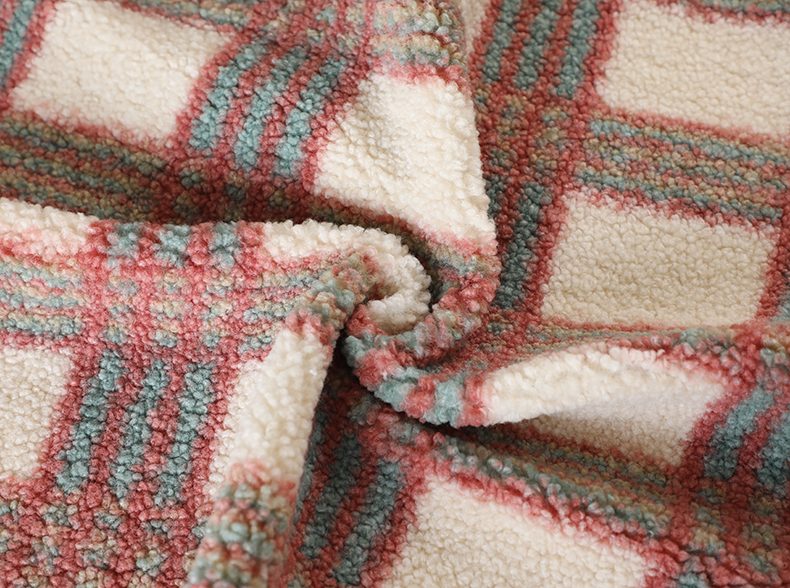 188F Single Side Brown Sherpa Fabric 100% Polyester For Pillowslip Home Textile Pullover