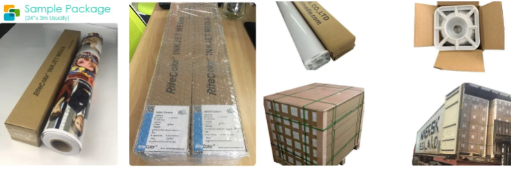 Waterproof Inkjet Cotton Canvas 360g Pure Cotton Canvas Roll Matte Finish