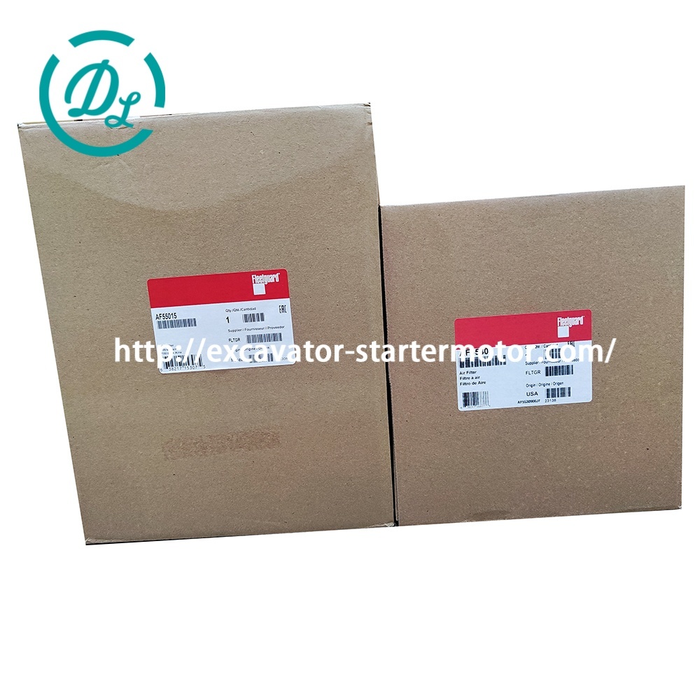 AF55015 90019453 Air Filter Fleetguard Excavator QSB6.7 QSL9 QSC