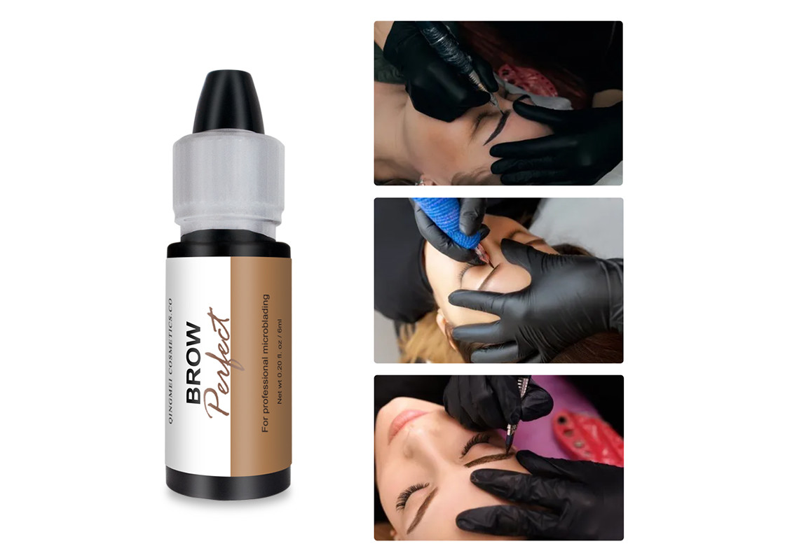 Organic Semi Permanent Makeup Pigments Microblading Lip Blush Color