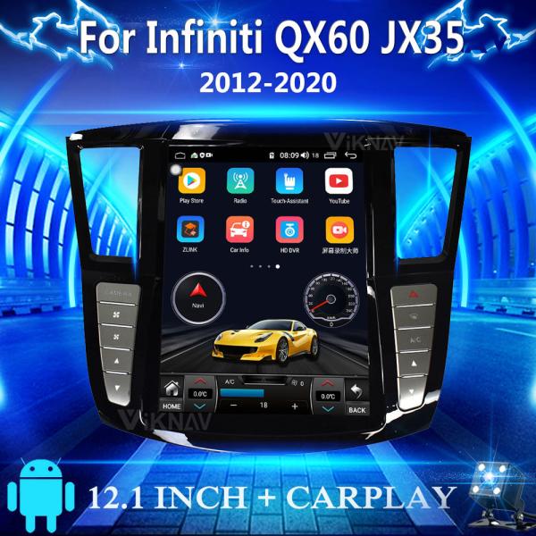 Viknav Car Radio For Infiniti QX60 JX35 (2012-2020)12.1 Inch Multimedia Stereo