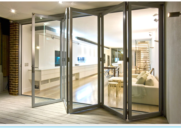 KDSBuilding Modern Design Hot Sale Guangdong Aluminium Alloy Profile Folding Up Doors And Windows