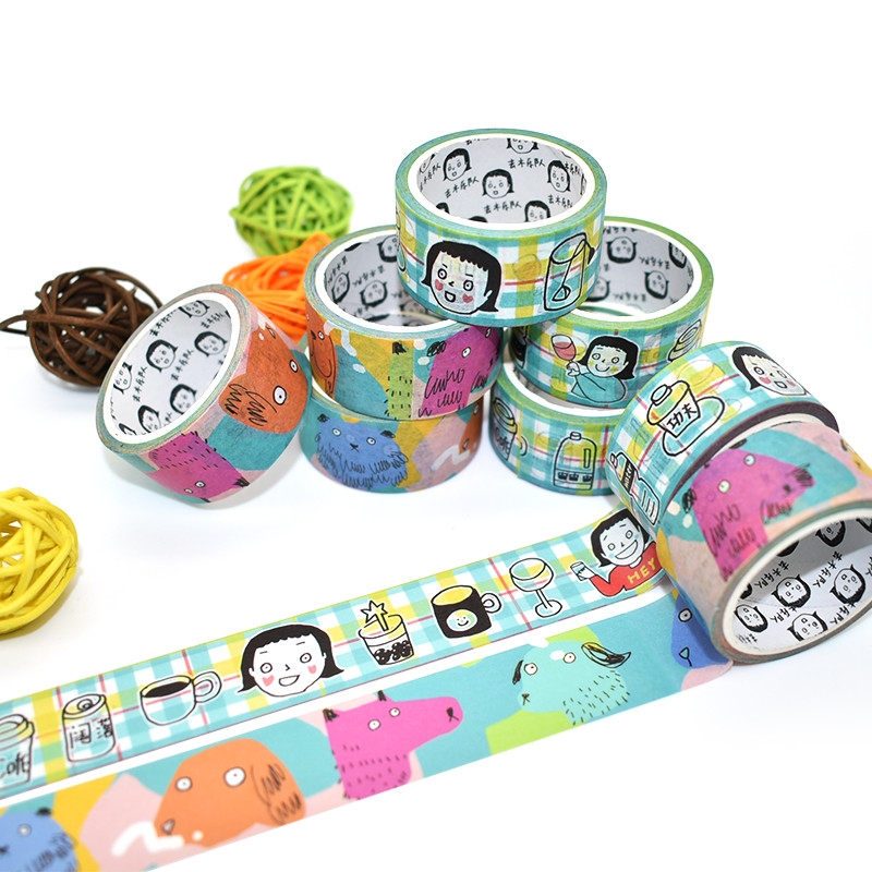 Factory Washi Tape Custom Dispenser Printing Box Set Washi Masking Tape For Child