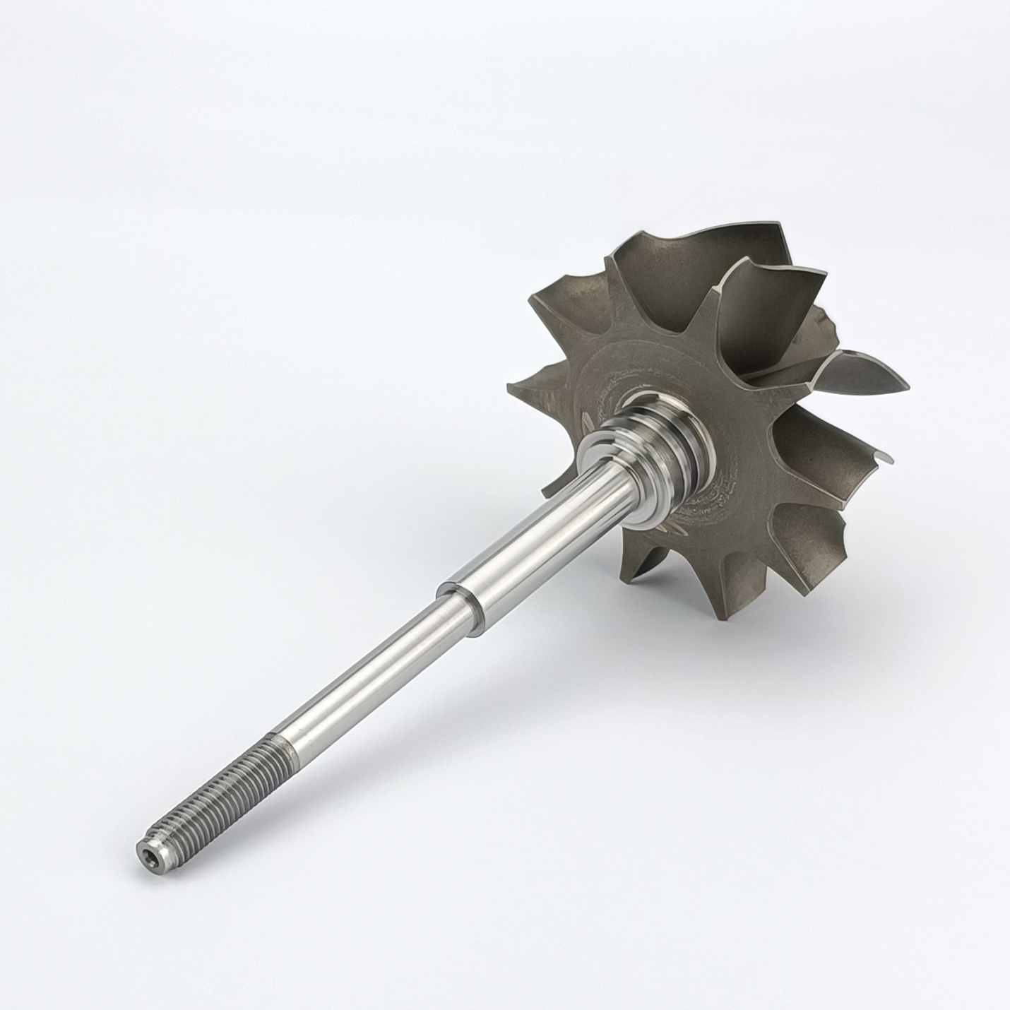 MS-TECH Turbo G35 Upgrade Turbine Wheel Shaft 879618-2 For 880696-5001S, 880696-5002S Ind 68mm Exd62.32mm Blades 5+5