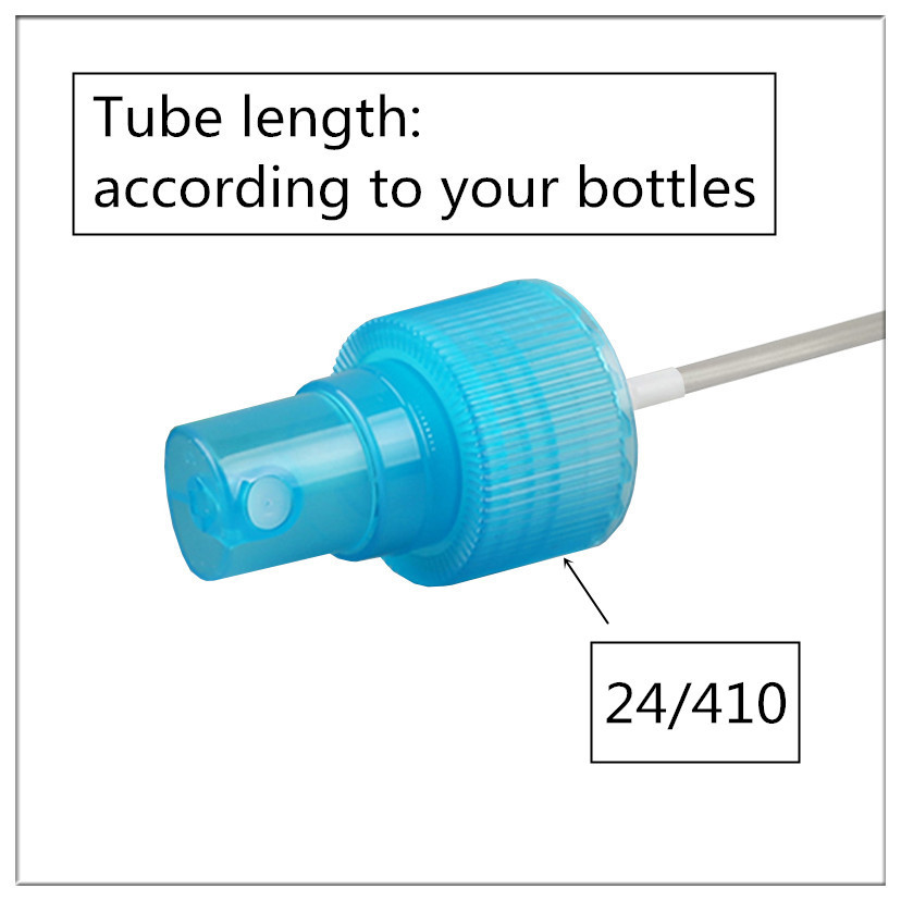 Perfume 24/410 Mist Pump Sprayer / Fine Mist Water Sprayer Ribbed Surface